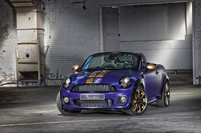 Franca Sozzani MINI Roadster for Life Ball 2012
